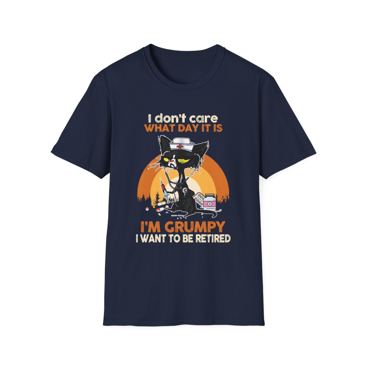 Navy Front Shirt