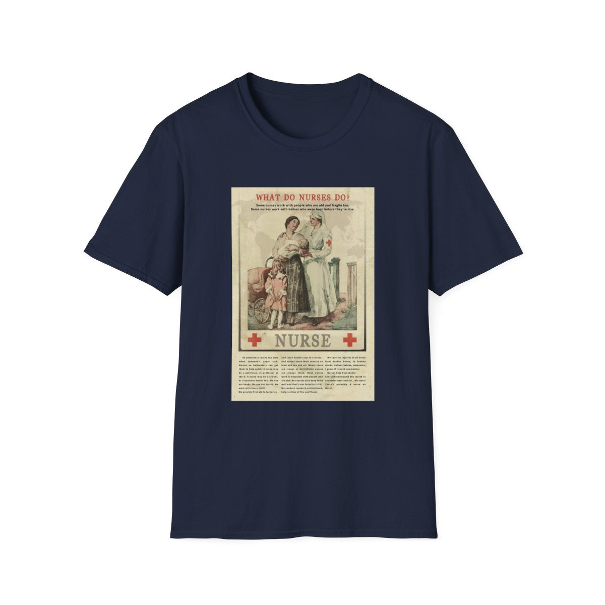 Navy Front Shirt