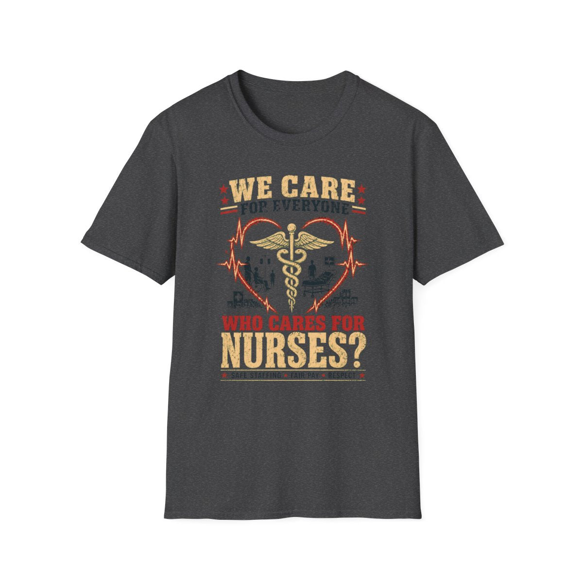 Dark Heather Front Shirt