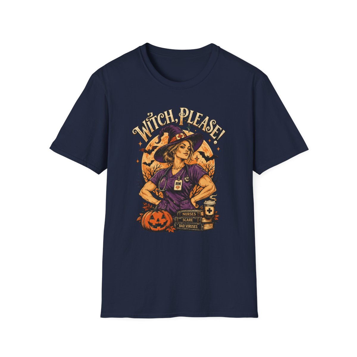 Navy Front Shirt