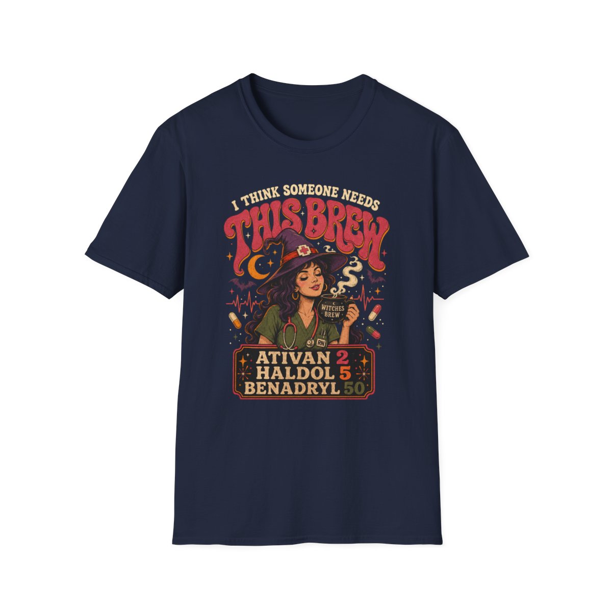Navy Front Shirt