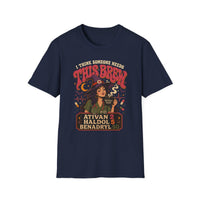 Navy Front Shirt