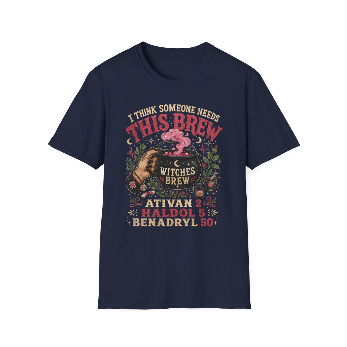 Navy Front Shirt