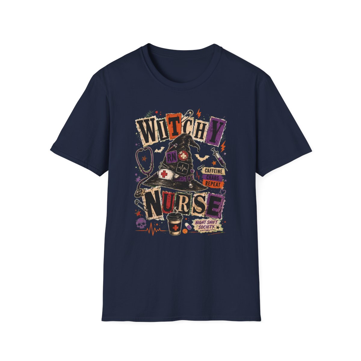 Navy Front Shirt